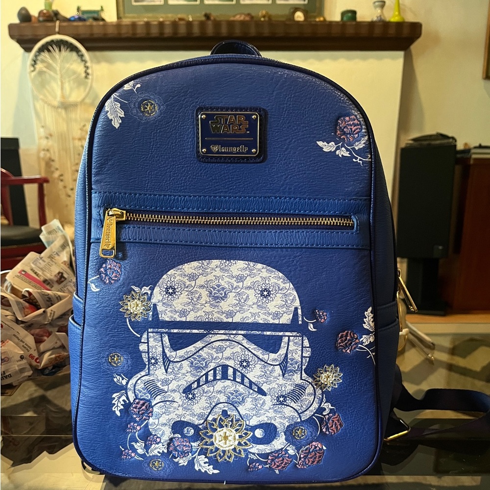 Loungefly OG Floral Stormtrooper Backpack